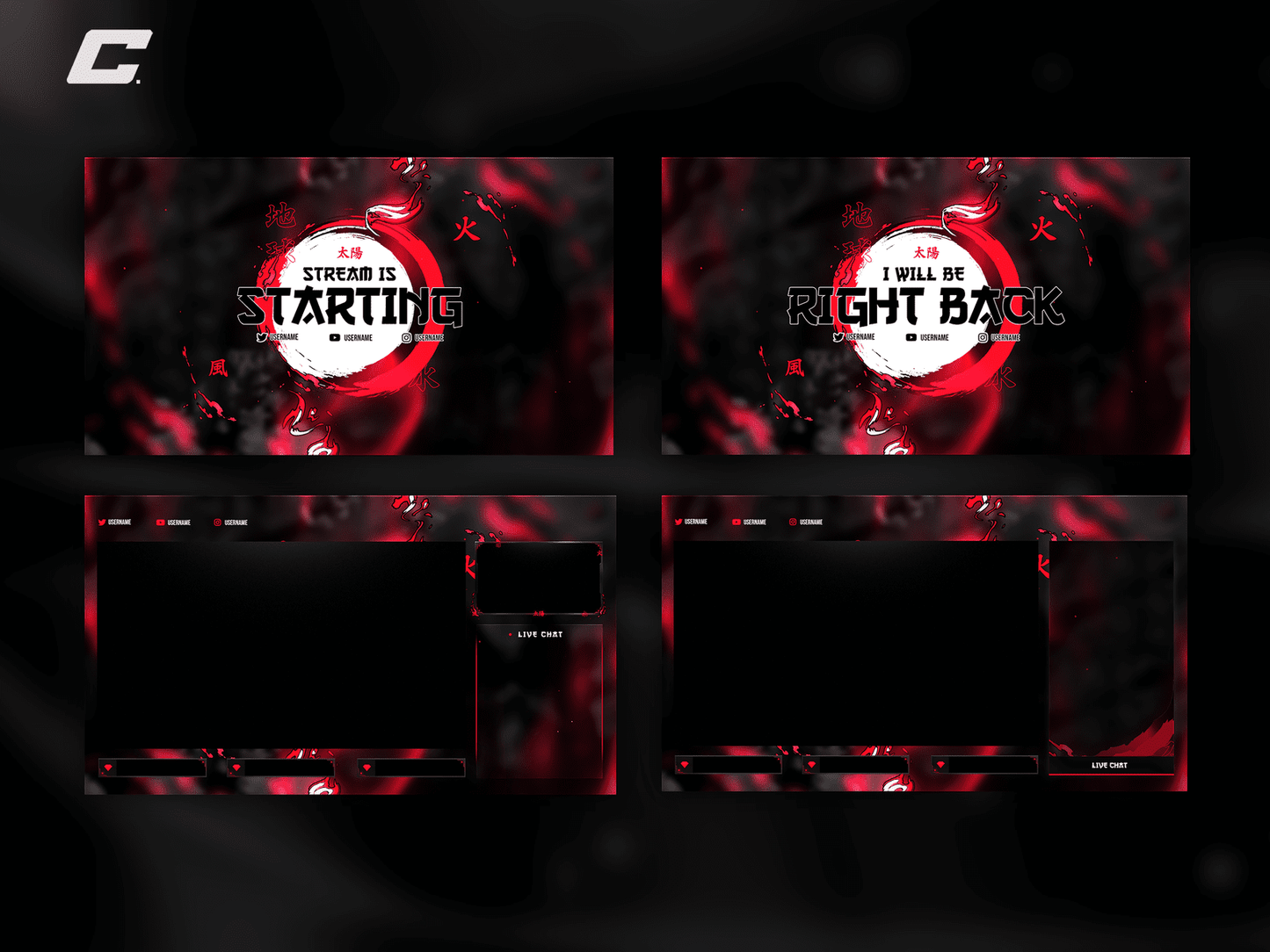 Demon Slayer Stream Scenes