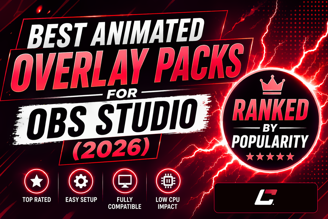 Best Animated Overlay Packs for OBS Studio (2026)