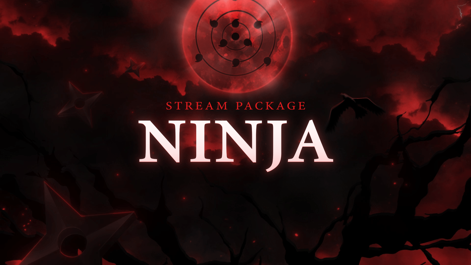 Ninja Animated Twitch Overlays Thumbnail