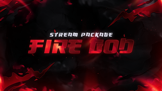 Fire God Animated Twitch Overlays Thumbnail