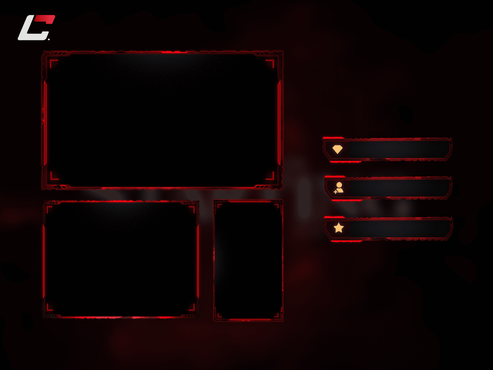 Blood Moon Webcam Overlay