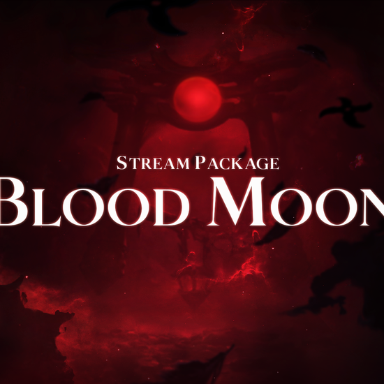 Blood Moon Streamlabs Overlay