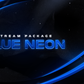 Blue Neon Streamlabs Overlays